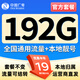 中國(guó)廣電 CHINA BROADNET 5G流量卡超低月租全國(guó)通用無(wú)合約大王卡手機(jī)卡純上網(wǎng)卡5G本地卡不限速電話卡 限時(shí)卡19元192通用流量 套餐一直不變 本地靚號(hào)