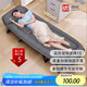 順優(yōu)折疊床午休床折疊床辦公室午睡床躺椅簡(jiǎn)易便攜醫(yī)院陪護(hù)床行軍床 穩(wěn)固8腳-輕便款1.8米 三折