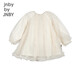 jnby by JNBY[江南布衣嬰童]長(cháng)袖連衣裙新款秋YN8G10420 123乳白色 100cm
