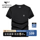 七匹狼短袖T恤男裝夏季親膚純棉圓領(lǐng)體恤衫男上衣衣服 101(藏青) 2XL 180/96A