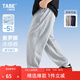 小豬托尼男童褲子防蚊褲兒童褲子夏季薄款胖童中大童運(yùn)動(dòng)褲青少年褲子 索羅娜薄長褲花灰 160 合適155-165身高，110-130斤