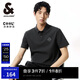 杰克·瓊斯（JACK&JONES） 春季新款胸前圖案刺繡商務休閑百搭尖領短袖POLO衫男款225106007