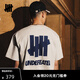 UNDEFEATED五條杠官方春季新品美式復(fù)古ICON經(jīng)典款LOGO短袖T恤半袖上衣 奶白色 L