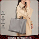 BUGATTI包包女包輕奢侈品牌大容量托特包女士單肩包七夕情人節(jié)禮物送老婆 深灰【七倉直發(fā)，當(dāng)/次日達(dá)】