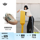 adidas胡麟鵬同款T頭鞋 GAZELLE BOLD厚底增高板鞋阿迪達(dá)斯三葉草 乳白/深綠/棕褐色 36.5 (225mm)