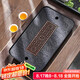 尚言坊天然烏金石茶盤帶排水儲水式小型家用功夫茶具簡易茶托盤干泡茶臺