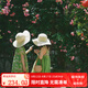 馬克珍妮女童棉真絲短袖連衣裙 兒童碎花裙子2025年夏裝250009 春日綠 90
