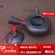 側(cè)把紫砂小壺 純手工紫砂泡茶壺帶過(guò)濾網(wǎng)長(zhǎng)嘴不燙手家用壺養(yǎng)生功夫茶具復(fù)古單柄側(cè)把壺 大號(hào)(約) 210ml