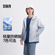 森馬（Semir）[防曬衣合輯]防曬服男士夏季防曬外套百搭出行夾克男士休閑情侶款 [B款]灰色調(diào)00322 XL