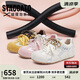 思加圖2025春季蝴蝶歐包甜酷德訓(xùn)鞋阿甘鞋休閑鞋L1382AM5 麥穗黃 36