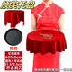 詠穎（YTYIN）喜慶開(kāi)業(yè)剪彩禮儀頒獎圓形塑料托盤(pán)金絲絨紅色蓋布托盤(pán)禮儀活動(dòng) 托盤(pán)＋紅布【一套裝】