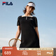 FILA 楊冪同款|斐樂官方女裝編織連衣裙2025夏季新款時尚修身POLO裙子 傳奇藍(lán)-NV L 170/88A/L