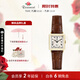 Rosemont瑞士原裝進(jìn)口玫瑰手表女復(fù)古小方表方形石英腕表情人節(jié)禮物送女友 【熱門推薦】復(fù)古棕(中國(guó)限定款)
