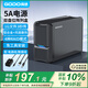 GODO移動雙盤陣列盒3.5英寸sata串口外接機(jī)械硬盤陣列柜USB3.0磁盤raid硬盤外接盒子