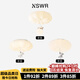紐思維爾奶油風(fēng)兒童房護(hù)眼吸頂燈南瓜小熊臥室書(shū)房燈全光譜男孩女孩吊燈 三室組合（套餐1） 三色變光