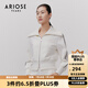 艾諾絲雅詩(shī)【商場(chǎng)同款】春秋新品通勤百搭舒適休閑大翻領(lǐng)短外套30121090 白色 L