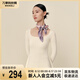 萬事利新品100%桑蠶絲真絲絲巾禮雙面印花中方巾節(jié)日絲巾禮盒-玉蘭閣