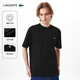 LACOSTE法國鱷魚(yú)男女同款25秋冬新款純色百搭舒適短袖T恤|TH2827 031/黑色 M 4