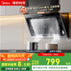 美的（Midea）抽吸排油煙機(jī) 家用側(cè)吸式吸油煙機(jī) 排煙機(jī) 廚房脫排煙機(jī)CXW-200-J30國(guó)家補(bǔ)貼立減15%可配燃?xì)庠? title=