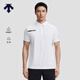 DESCENTE迪桑特TRAINING系列綜訓訓練運動(dòng)男士短袖POLO衫秋季新品 WT-白色 XL (180/100A)