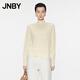 JNBY【商場(chǎng)同款】24冬新品毛針織衫套頭5OA310440 123/乳白色 M