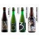 3泉（3 Fonteinen）比利時原裝進口精釀啤酒 三泉蘭比克天花板 老貴茲系列 酸啤酒 375mL 4瓶 多款酸啤組合裝