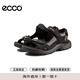 愛(ài)步（ECCO）男士涼鞋透氣魔術(shù)貼戶(hù)外運(yùn)動(dòng)拖鞋069564  50034黑色 42