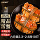 【活蟹】漁家?guī)煾荡箝l蟹2.3-2.6兩10只去繩足重鮮活螃蟹六月黃現(xiàn)貨生鮮禮盒源頭直發(fā)