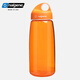 樂基因（nalgene） 美國戶外運動隨手水杯子大容量耐高溫塑料男女學生防漏輕巧便攜 2190-1005橙色透明 750ml