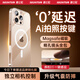 爵士駝【精孔鏡頭全包】適用iphone16pro磁吸相機(jī)按鍵全包蘋果16pro透明鏡頭全包硅膠防摔超薄散熱