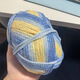 察今段染星空線//diy手工圓股紗鉤針包包編織空心棉編織漸變段染毛線 遠(yuǎn)山 段染星空線 100克 左右