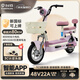 臺(tái)鈴電動(dòng)車(chē)電動(dòng)自行車(chē)48V22AH新國(guó)標(biāo)可上牌電瓶車(chē)電助力代步通勤 2025年新款上新 粉鉆-48V22AH藍(lán)鯨動(dòng)力電池