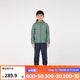 迪卡儂兒童輕薄羽絨服男女童羽絨衣童裝裝外套 綠色 M /141-150cm10-11歲
