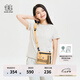 KOLON SPORT/可隆斜挎包 男女通用戶外運動ON CAMP露營休閑通勤單肩休閑包 LUBH4MT002-CA 駝色 XXX