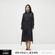 Marisfrolg瑪絲菲爾秋季黑色襯衫式長(cháng)袖連衣裙氣質(zhì)收腰休閑長(cháng)裙 黑色 M