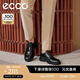 愛步（ECCO）商務(wù)皮鞋男鞋 夏季牛津鞋通勤正裝皮鞋 都市倫敦525684 黑色52568401001 42