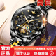 2025勞力士Rolex男表新款機械表大氣夜光十大品牌專(zhuān)用男士手表 全黑黑面+瑞士認證+送表皮帶 40mm