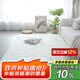 夢(mèng)蜓（MOON TIME）地毯客廳臥室床邊毯加厚防滑長(zhǎng)絨絲毛飄窗墊兒童房榻榻米地暖毯墊