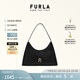 芙拉（FURLA）DIAMANTE牛皮便攜小號女士休閑時尚單肩包鉆石包腋下包高級感 黑色