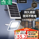 雷士（NVC）太陽(yáng)能戶外照明燈室外庭院燈路燈投光燈光控遙控402lm+約25m2