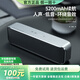 寶格聲（BOGASING） 【柏林之聲】S8Pro無線藍(lán)牙音箱高音質(zhì)德國高端家用3d環(huán)繞大功率戶外HiFi便攜式大音量電腦音響 【標(biāo)準(zhǔn)款-鈦空銀】S8 官方標(biāo)配 音箱+充電線+音頻線
