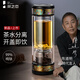 茶之戀茶水分離杯純銀男女士高檔泡茶杯便捷純鈦玻璃水杯子禮盒生日禮物
