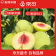 京覓秭歸青皮紅心脆蜜桃凈重4.5斤單果150-220g軟硬兩吃 源頭直發(fā)包郵