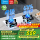 美的（Midea）燃?xì)庠?天然氣液化氣 家用5.2kW猛火灶 臺(tái)嵌兩用 不銹鋼面板 線性精控Q315-M 一級(jí)能效 國家補(bǔ)貼 【天然氣5.2kW】 一級(jí)能效
