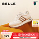 百麗（Belle）時(shí)尚阿甘鞋女商場同款運(yùn)動風(fēng)休閑鞋A8D3DCM4預(yù)售 米金色 37 (235mm)