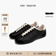 FOOT INDUSTRY 足下工業(yè) 「品牌經(jīng)典」芭蕾德訓(xùn)鞋無內(nèi)里系列男女同款舒適休閑 黑色 37