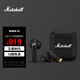 馬歇爾（Marshall）Minor IV藍牙耳機 半入耳式耳機 重低音耳機真無(wú)線(xiàn)耳機 黑色