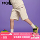 馬騎頓（MQD）【五分褲】男童夏季新品學(xué)院風(fēng)中大童工裝露營山系穿搭休閑褲