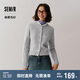 森馬（Semir）森柔毛衫|商場(chǎng)同款針織開衫女短款2024冬季圓領(lǐng)衣服101724106001