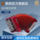 鸚鵡（YINGWU）YW-663手風(fēng)琴69鍵96BS成人考級專(zhuān)業(yè)演奏樂(lè )器巴揚琴初學(xué)者廠(chǎng)家直發(fā) 96貝司紅色B系統